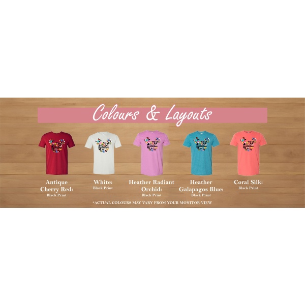 Happy Ears Tee<BR> 5 COLOURS AVAILABLE - Image 2