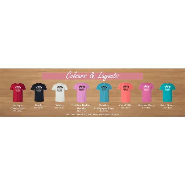 Happy Snacks Tee<BR> 8 COLOURS AVAILABLE - Image 2