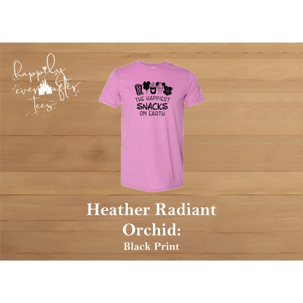Happy Snacks Tee<BR> 8 COLOURS AVAILABLE - Image 7