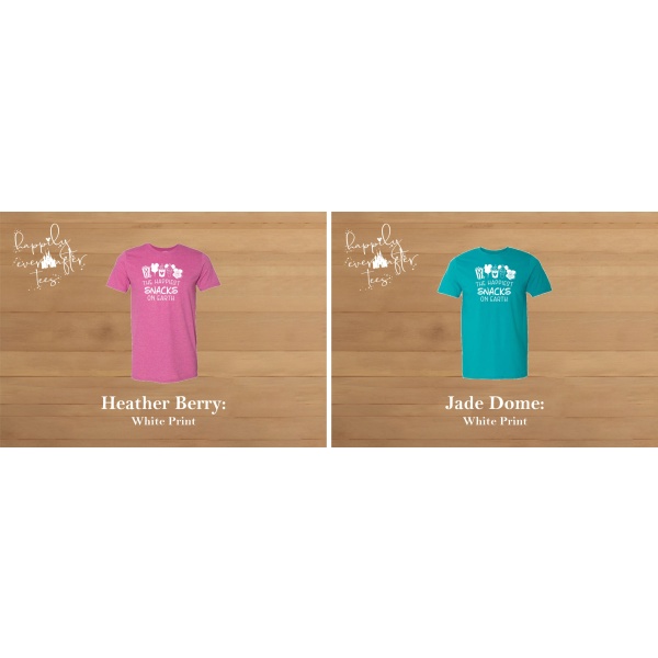 Happy Snacks Tee<BR> 8 COLOURS AVAILABLE - Image 9