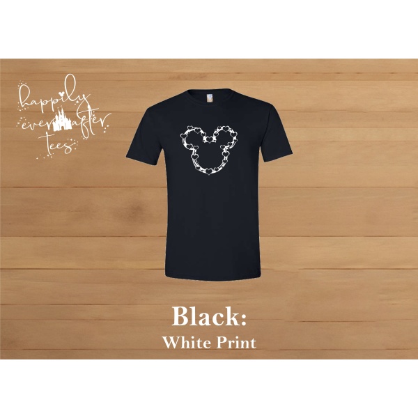 Mouse Hearts Softstyle Tee<BR> 6 COLOURS AVAILABLE - Image 4