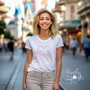 Mouse Hearts Softstyle Tee<BR> 6 COLOURS AVAILABLE