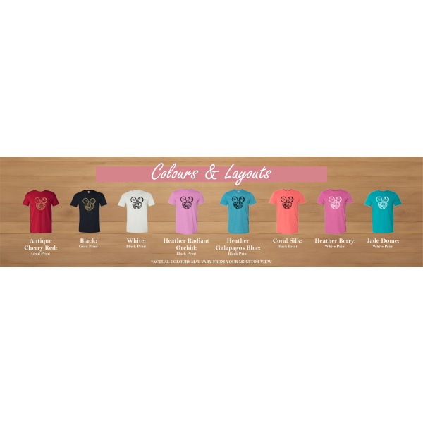 Mouse Meets Star Wars Tee<BR> 8 COLOURS AVAILABLE - Image 2