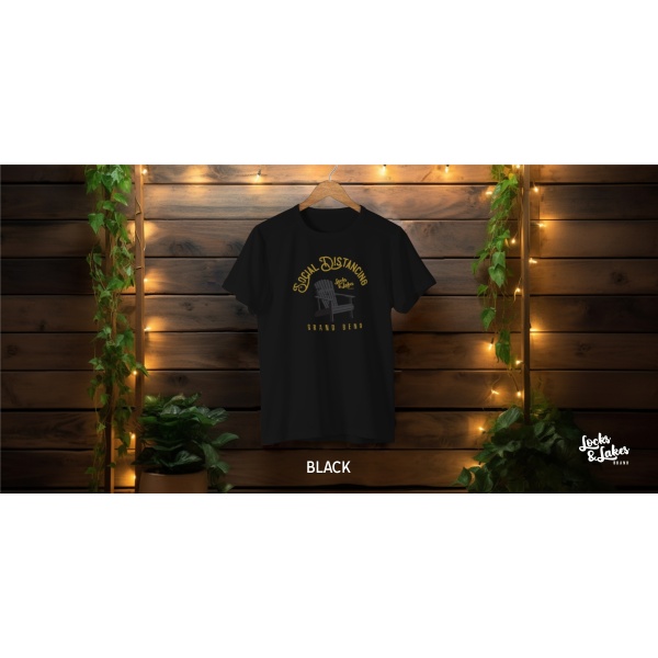 Social Distancing Tee<BR> 5 COLOURS AVAILABLE - Image 7