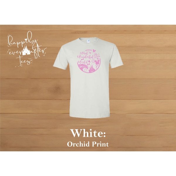 Wonderful World Tee<BR> 8 COLOURS AVAILABLE - Image 9