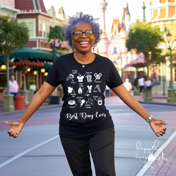 Best Day Ever Tee<BR> 8 COLOURS AVAILABLE